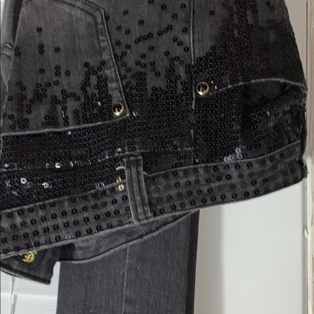 Black Sequence Jeans
